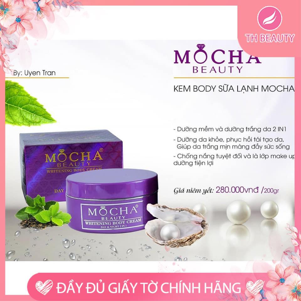 &lt;THẬT 100%&gt; Body Sữa Lạnh Day &amp; Night 2in1 Mocha