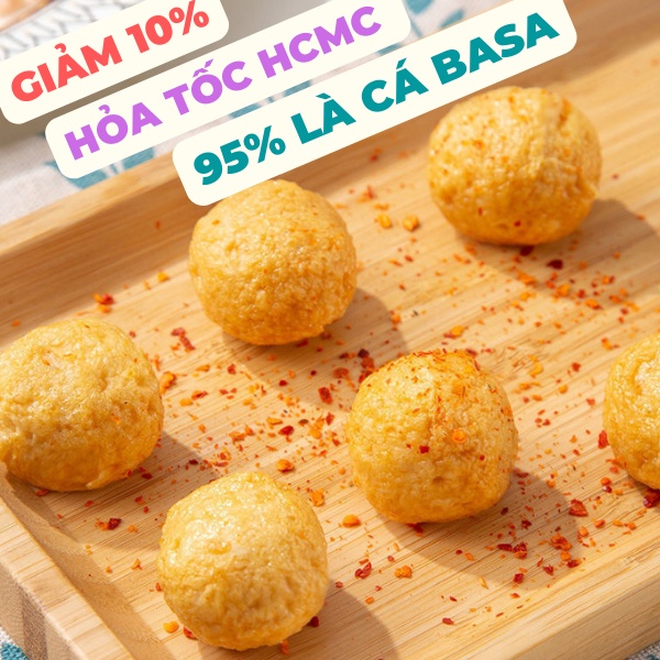 Chả Cá viên chiên Basa Vĩnh Hoàn loại 1 xuất khẩu hàng đầu thế giới