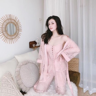 Bộ ngủ cao cấp 3 chi tiết