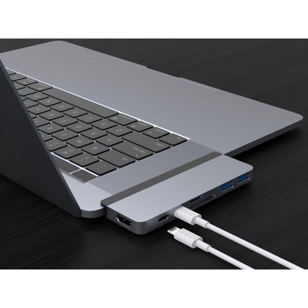 CỔNG CHUYỂN HYPERDRIVE DUO 7-IN-2 HDMI 4K60HZ WITH CABLE USB-C HUB FOR MACBOOK/IPADPRO/LAPTOP/SMARTPHONE