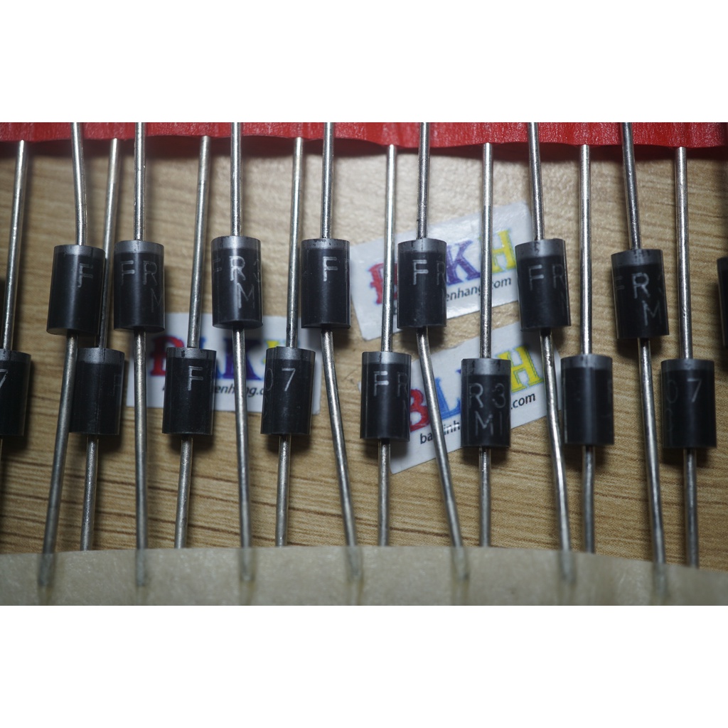 10 Diode xung FR307 3A 1000V cắm CHÍNH HÃNG MIC