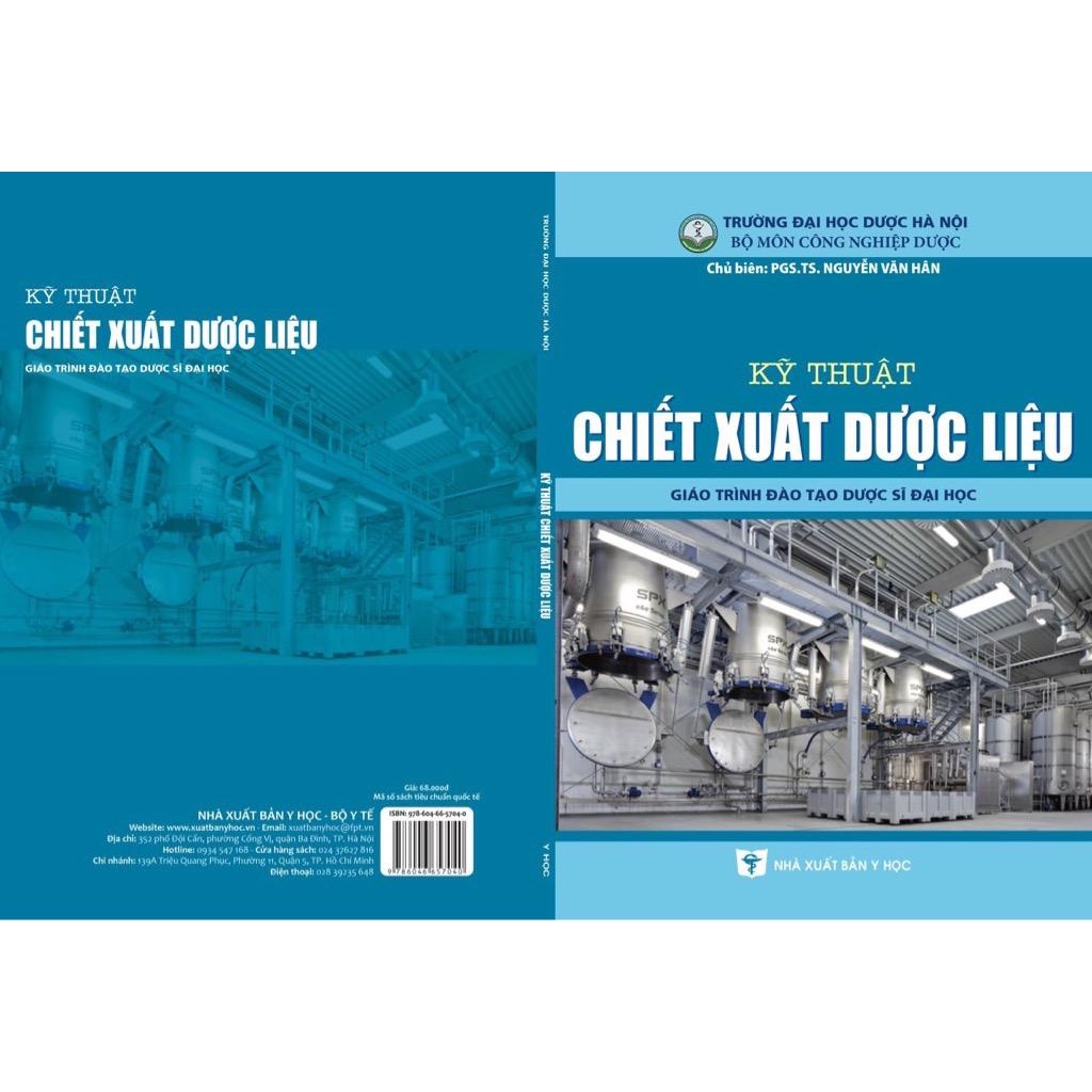 Sách - Kỹ Thuật chiết xuất dược liệu