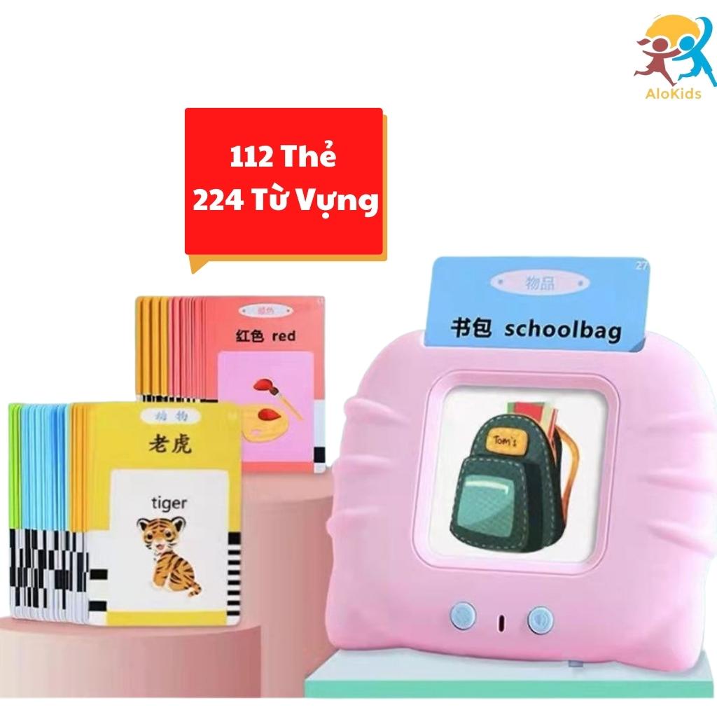 Máy Đọc Thẻ Tiếng Anh Flashcard Alokidstb 224 Từ Vựng Nhiều Chủ Đề Cho Bé Học Tiếng Anh Hiệu Quả