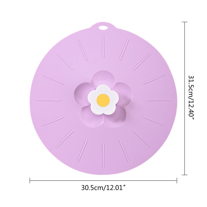 Nắp Bát Bằng Silicone Có Giác Hút Tái Sử Dụng Được An Toàn