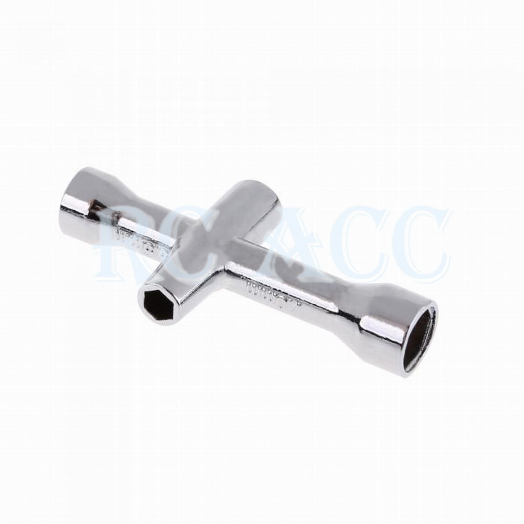 Cờ Lê Đầu Lục Giác Hình Chữ Thập RC 80132 4/5/5.5/7mm Cho Xe Điều Khiển Từ Xa HSP