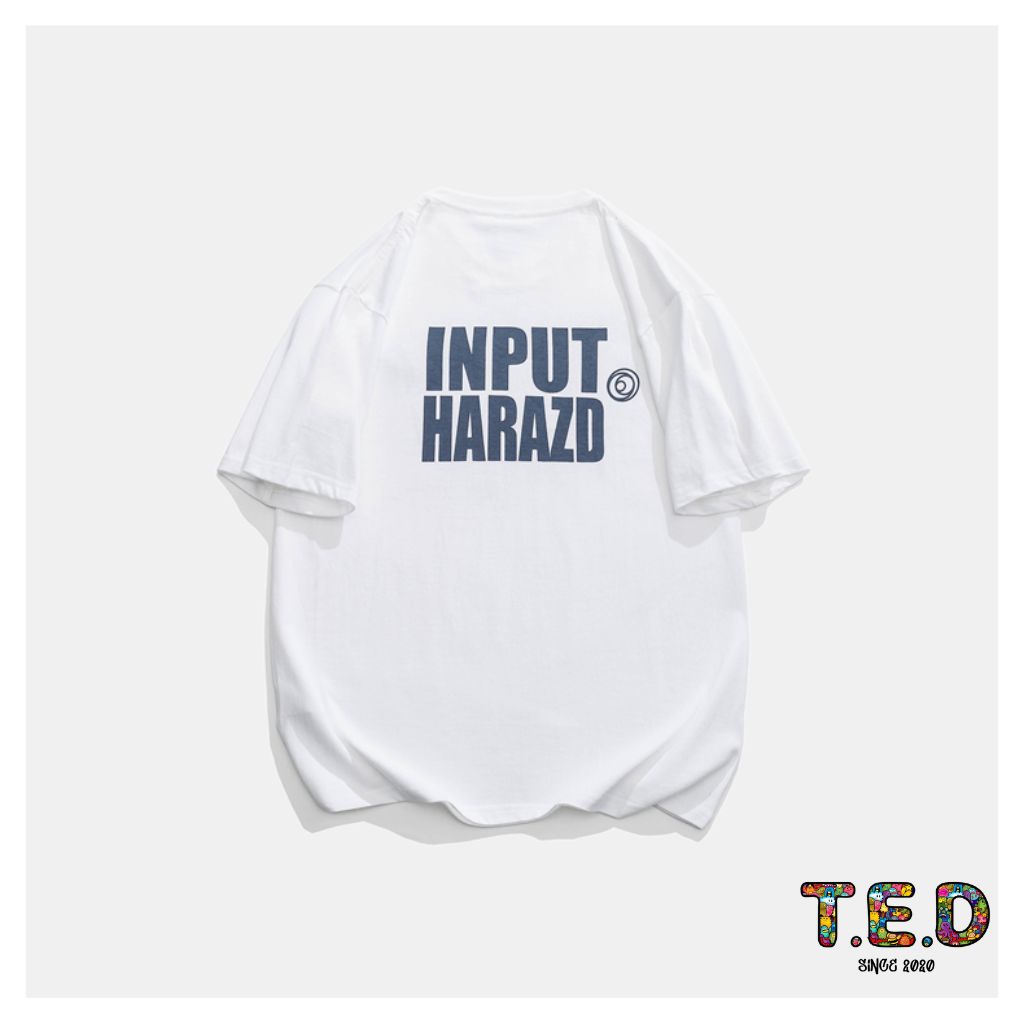 Áo Thun Unisex INPUT HARAZD 100% Cotton 250gsm Local Brand T.E.D Chính Hãng