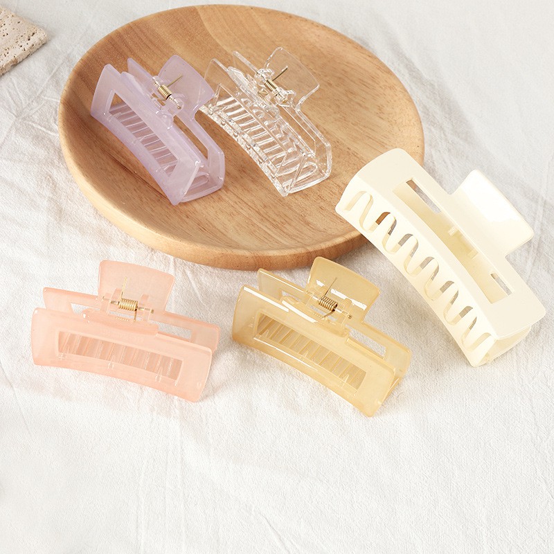 Kẹp tóc càng cua- Kẹp tóc búi hàn quốc hottrend nhiều màu pastel