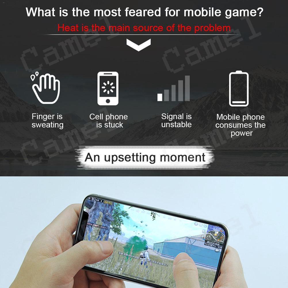 Tay Cầm Chơi Game Có Quạt Tản Nhiệt Cho Iphone Samsung Huawei Xiaomi