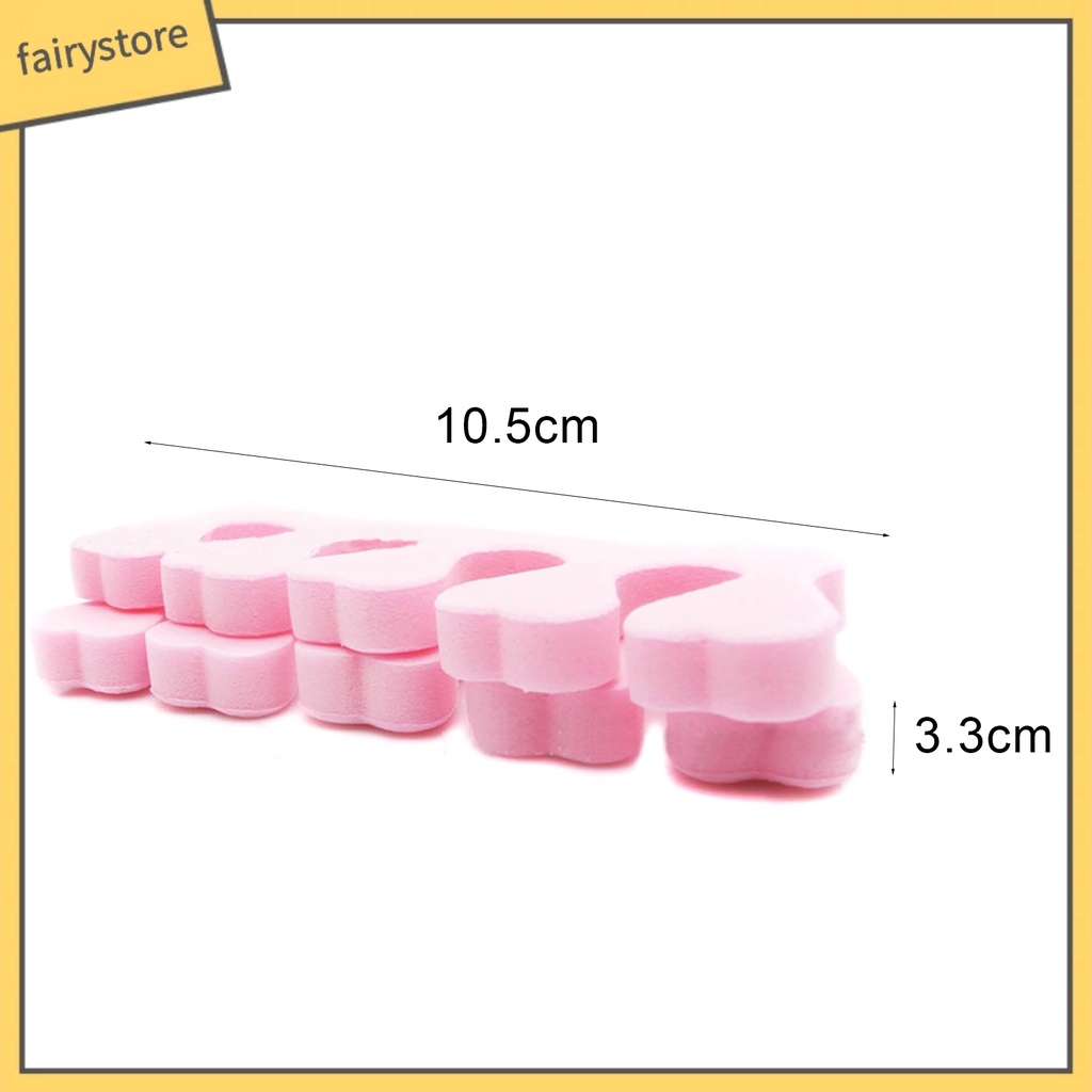 Set 10 dụng cụ tách ngón tay chân làm nail chuyên dụng