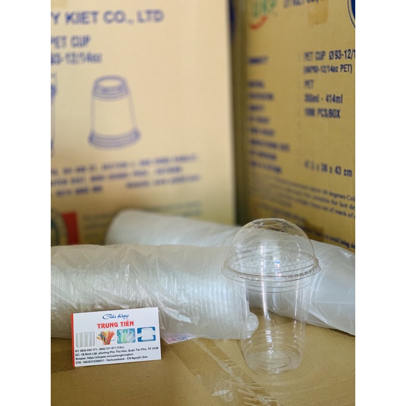 LY PET 360ML KÈM NẮP . GIÁ ƯU ĐÃI❤️❤️