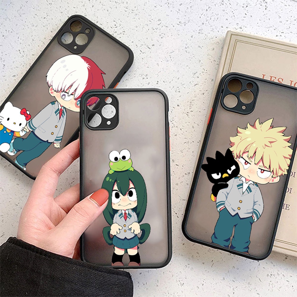 Ốp Điện Thoại PC Cứng Họa Tiết My Hero Academia Cho iPhone 14 Pro 13 Mini X XS Max XR 7 8Plus SE 2022