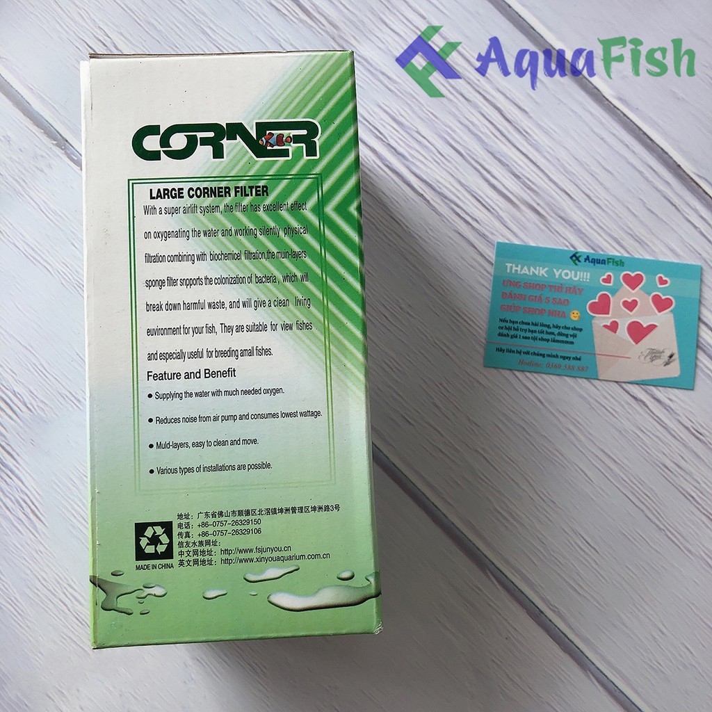 Lọc Vi Sinh XY 2010 Cho Bể Cá Cảnh (dụng cụ lọc chuyên dụng cho cá 7 màu)
