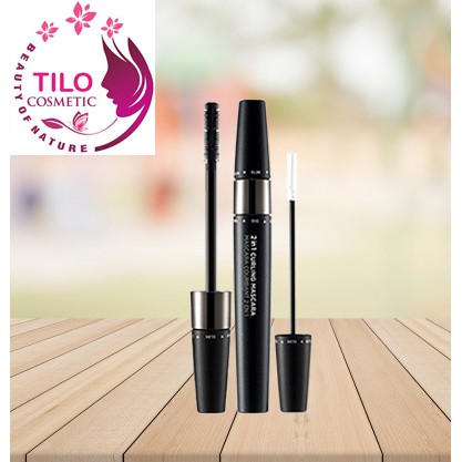 Mascara The Face Shop 2 IN 1 Curling Mascara 01 Black 8.5g