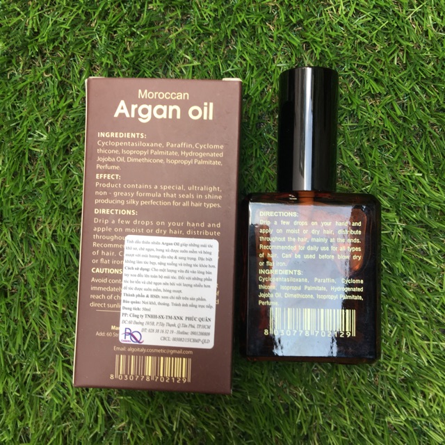 Tinh dầu phục hồi tóc Algo Argan Oil 50ml