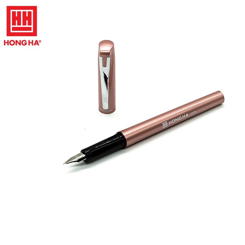 Bút máy nét trơn Color Hồng Hà 2275 I Bút mực kèm pitton , có ngòi EF siêu trơn mượt thay thế