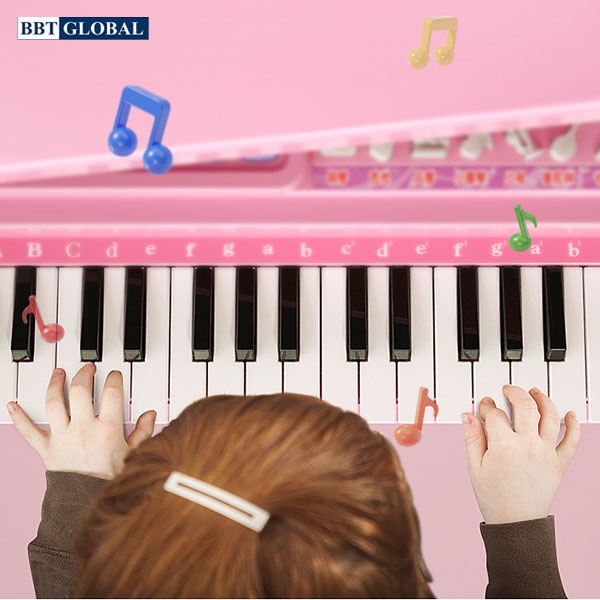 Đồ chơi âm nhạc đàn PIANO cho bé có ghế ngồi BBT Global