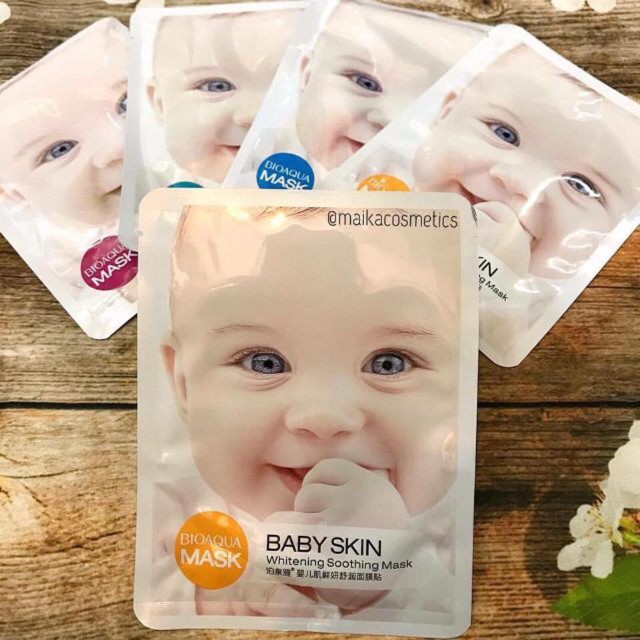 Mặt nạ Baby Skin Bioaqua - miếng lẻ