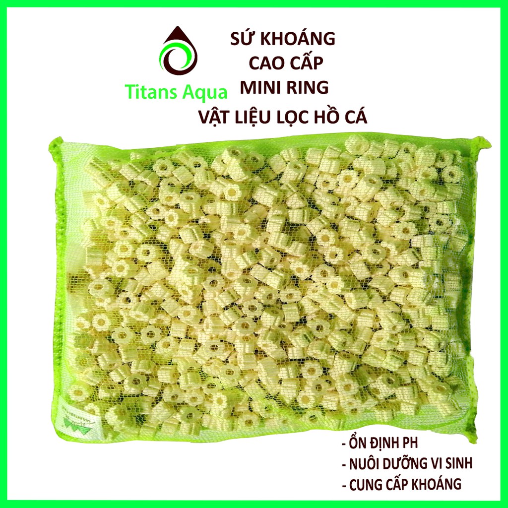 Sứ Miniring - Mountain Tree - túi 580g ~ 0,9 lít - sứ lọc cao cấp - cân bằng PH