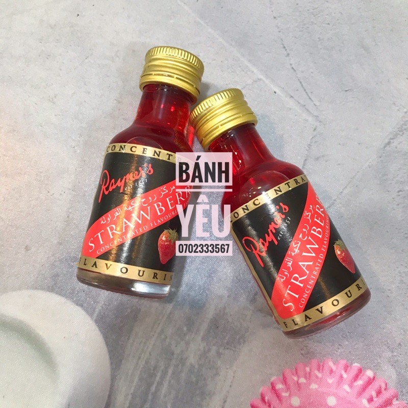 Tinh dầu hương Dâu Rayners - dạng lỏng 28ml - PL47