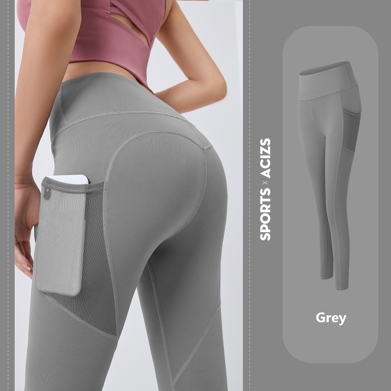 Quần Legging Thể Thao Nữ Chất Vải Nhanh Khô 9 Màu Sắc