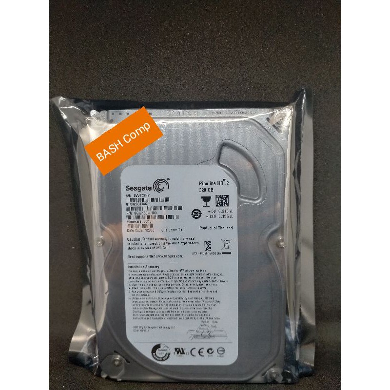 Ổ Cứng Trong 320gb Seagate Sata 3.5 Inch Hdd Pc Và Cctv Sentinel 100%