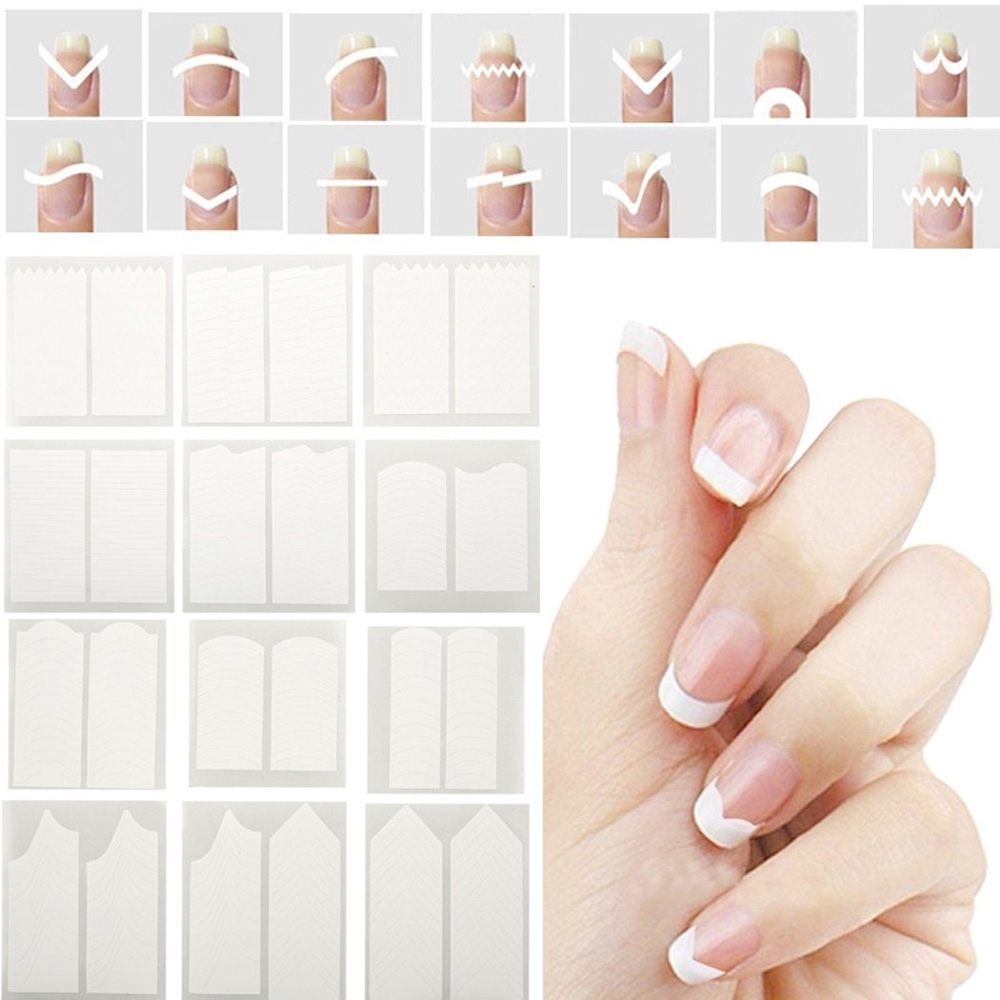 Miếng dán định hình hỗ trợ sơn móng tay tiện dụng