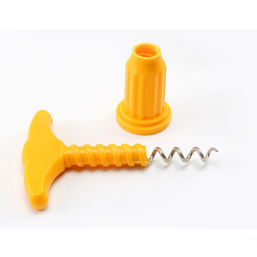 【VOLLTER】 Red Wine Opener Handle Pressure Corkscrew Plastic Kitchen Bar Party Wine Cork Puller Remover