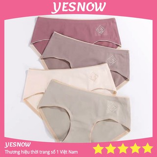 Quần lót nữ🍄🍄Giảm 20k quần cotton ép O2 không đường may, quần lót siêu cao cấp