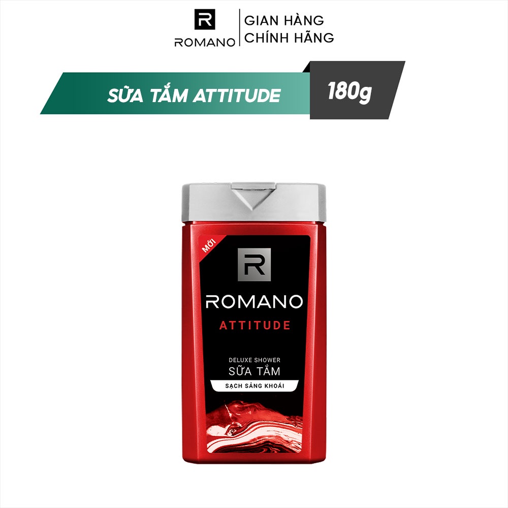 Sữa tắm Romano hương nước hoa 180g