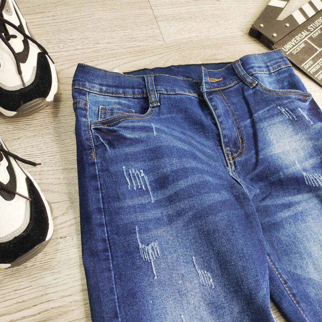 Quần short jean nam xanh đậm ⭐ FREESHIP ⭐ SS806 shop Sunsun chuyên quần sọt nam