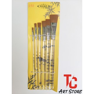 Bộ cọ cán trong  568