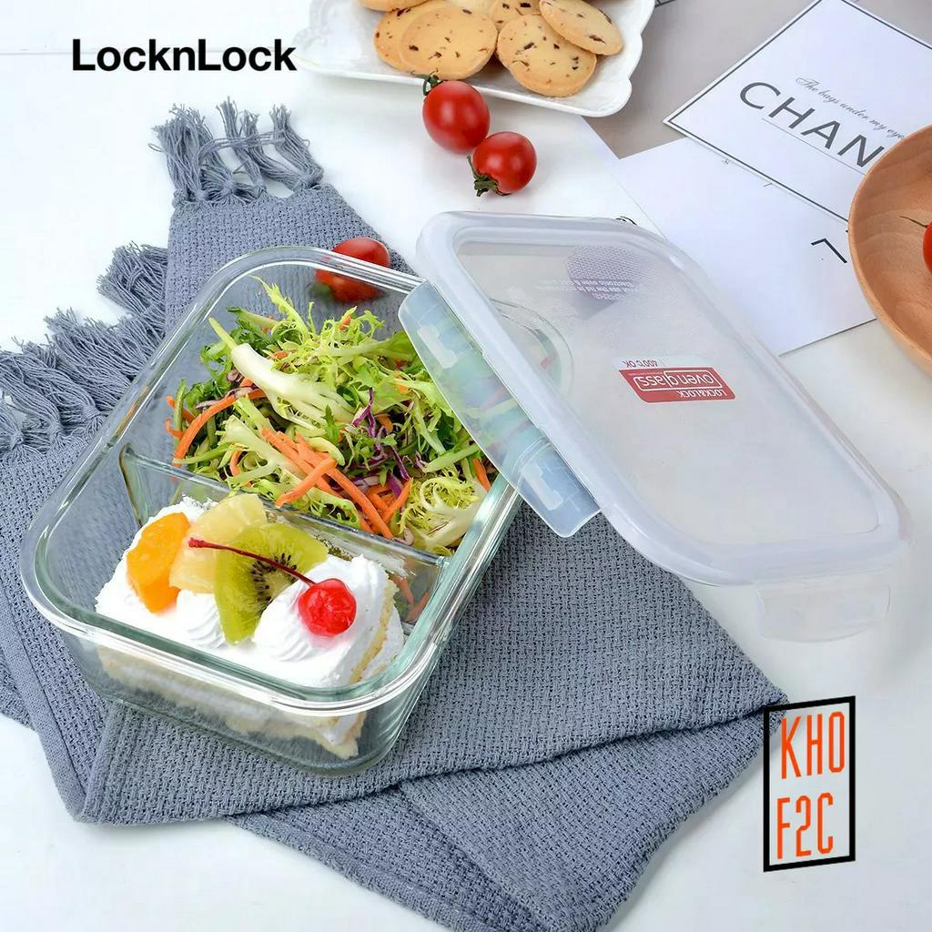 Hộp Thuỷ Tinh Chịu Nhiệt Chia Ngăn 700ml LLG429D - KHOF2C