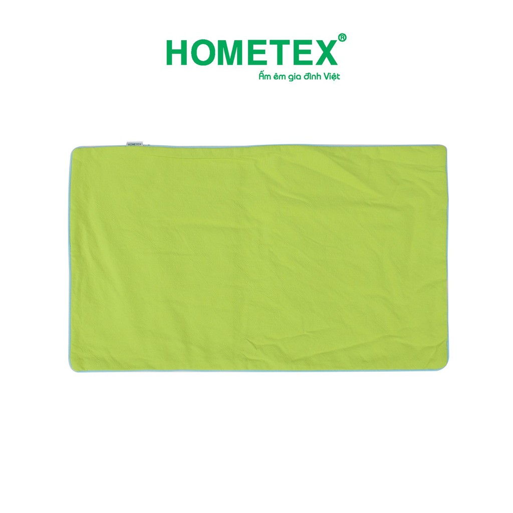 Áo gối đầu cho bé size 30x50cm viền gân cotton xốp màu Hometex