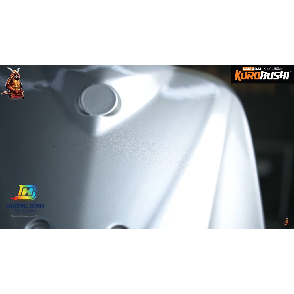 Sơn xịt SAMURAI màu Bạc Cao Cấp - PS124
