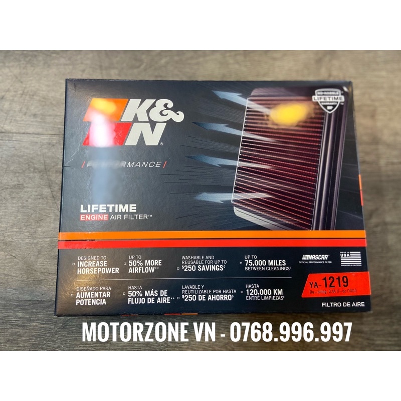 Lọc gió KN Yamaha XSR155/ MT15/R15V3/ R15V4 YA1219