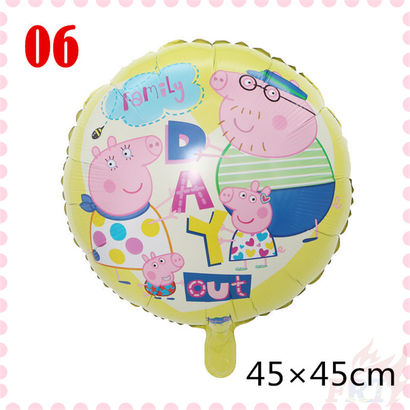 Bong bóng lá nhôm hình nhân vật hoạt hình cỡ 18inch trang trí tiệc sinh nhật