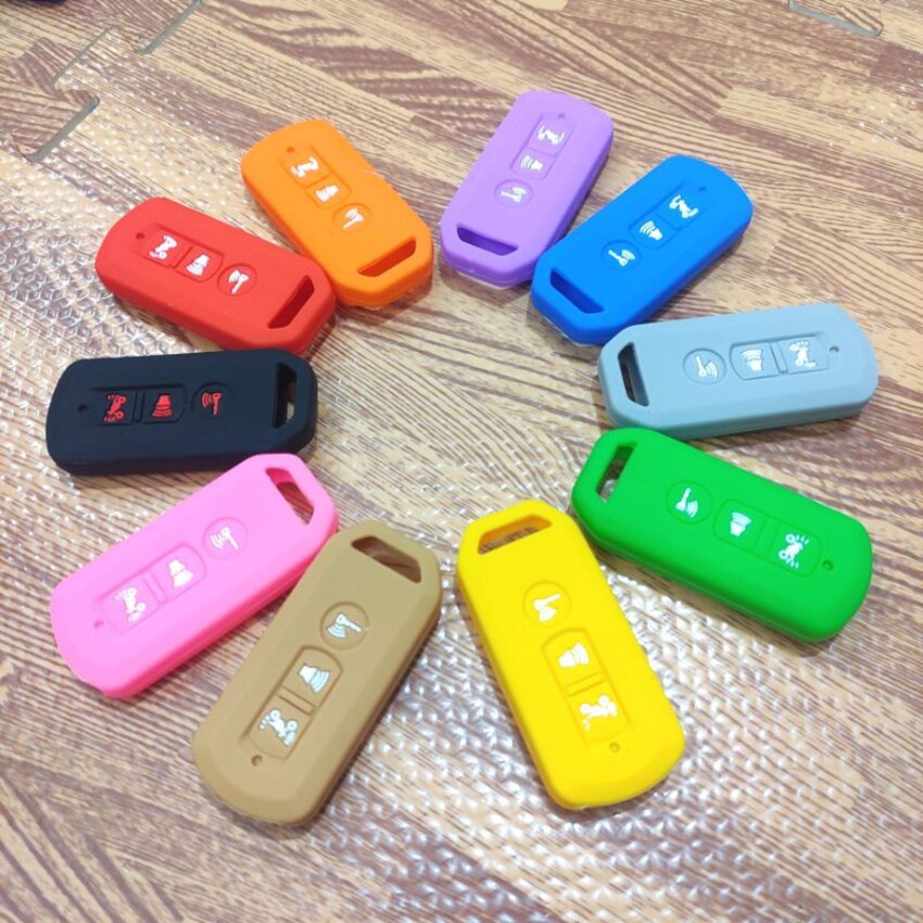 Bọc chìa khoá nhiều màu smartkey xe máy airblade lead vision sh sh mode FUKI