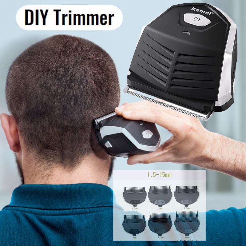 Máy cạo râu cắt tóc mini Kemei 6032 cho nam