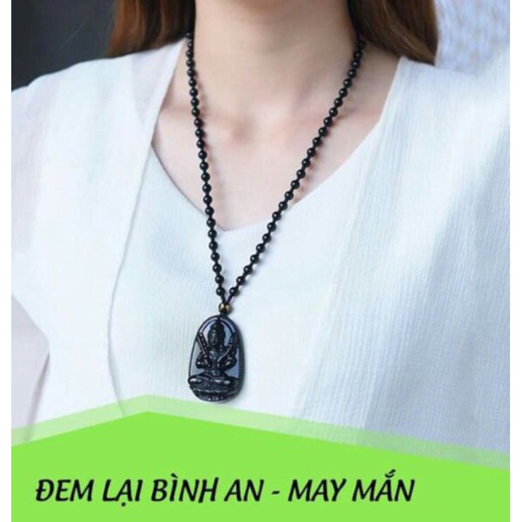[1TẶNG1] Tặng vòng tay cùng loại khi mua dây chuyền phong thủy phật độ trì hợp mệnh