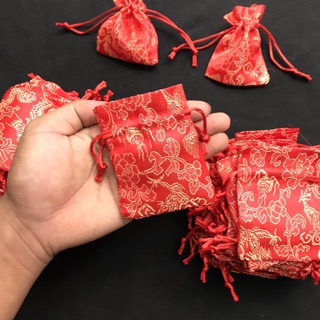 Combo 100 túi gấm đỏ phong thủy