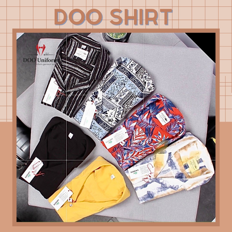 [DOO SHIRT] Áo sơ mi nam cao cấp, chuẩn form chất vải dày dặn