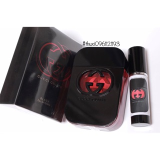 [AUTHENTIC]Nước hoa nữ Gucci Guilty Black - Chiết 10ml
