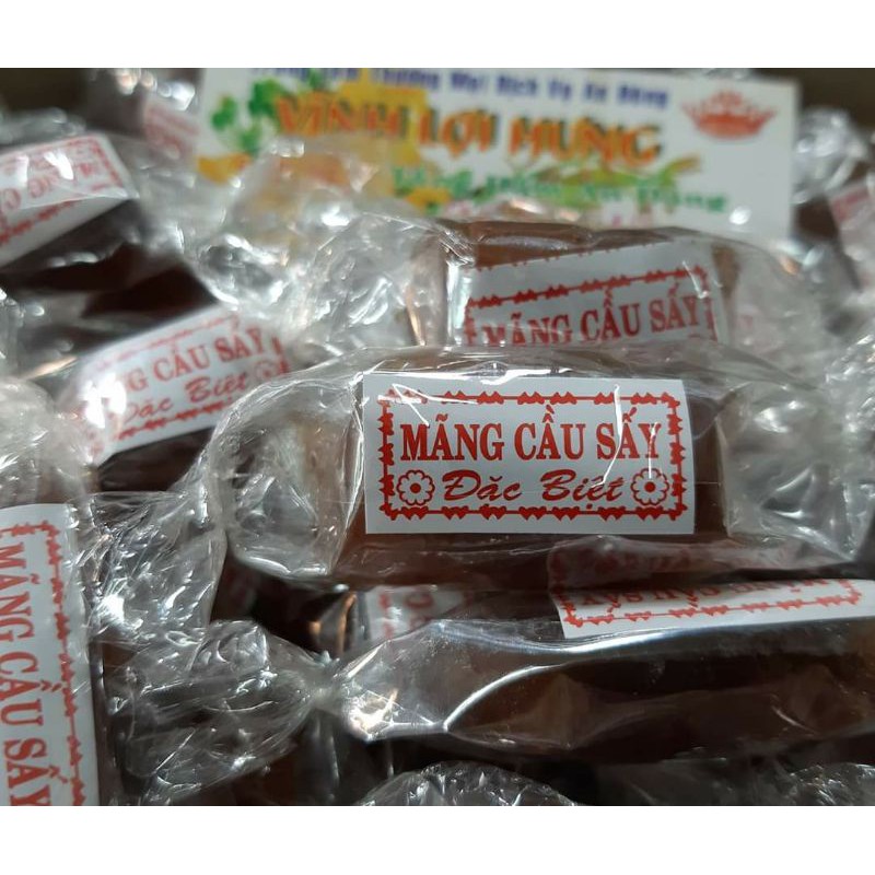 MÃNG CẦU SẤY DAI CHUA DẺO NGỌT /MỨT MÃNG CẦU SẤY loại Đặc Biệt 500g