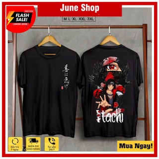Áo Anime in hình Uchiha Itachi - Áo Naruto siêu đẹp, giá rẻ nhất