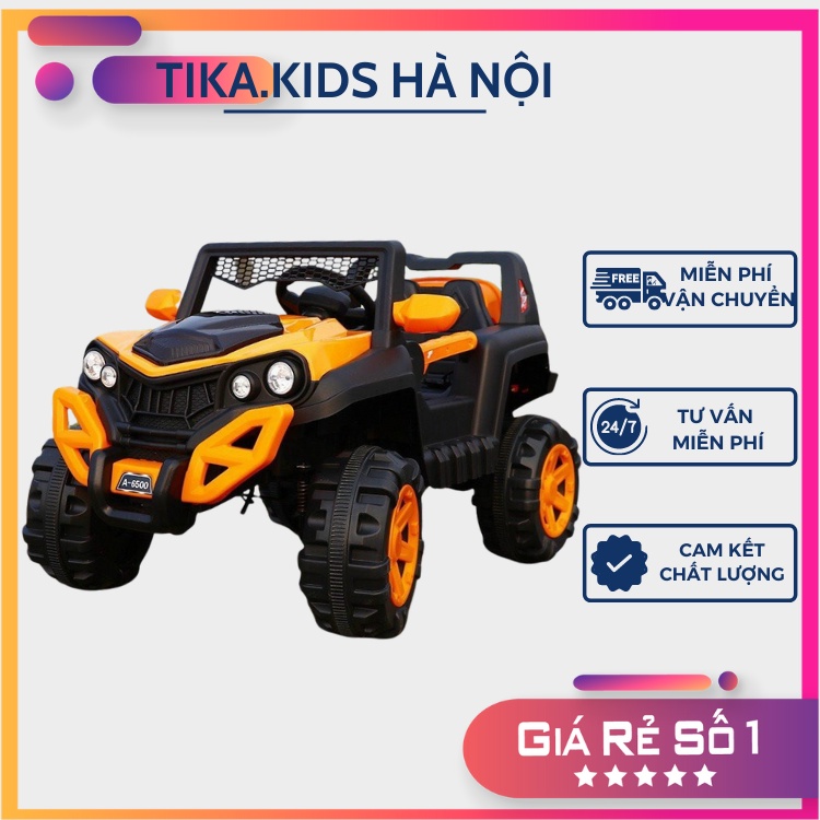 DH-6500 XE ĐIỆN ĐỊA HÌNH GẦM CAO, BÁNH TO 1 CHỖ NGỒI CHO BÉ