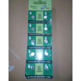 1 vỉ pin đồng hồ đeo tay