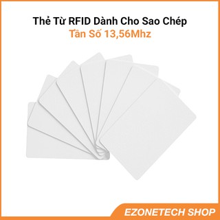 [Thẻ Dành Cho Sao Chép] Thẻ Từ RFID Tần Số 13,56Mhz Loại Mỏng