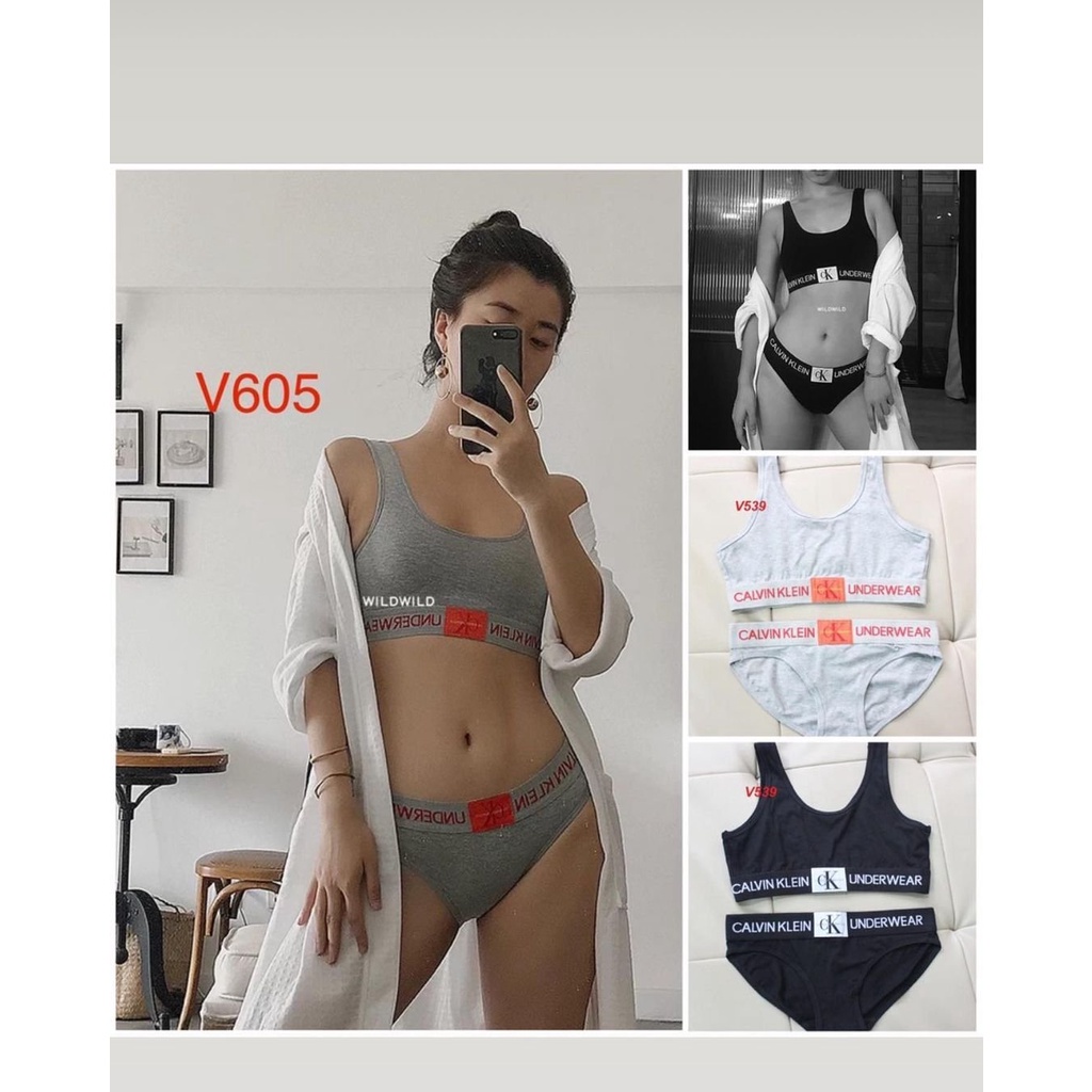 Bộ đồ lót CK Cotton Cao cấp ( Giá rẻ Hủy Diệt )Có 2 loại quần lọt khe và tam giác Hót hít - CKLG | BigBuy360 - bigbuy360.vn