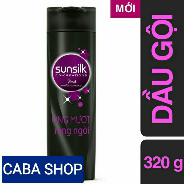 DẦU GỘI SUNSILK ĐEN ÓNG MƯỢT RẠNG NGỜI