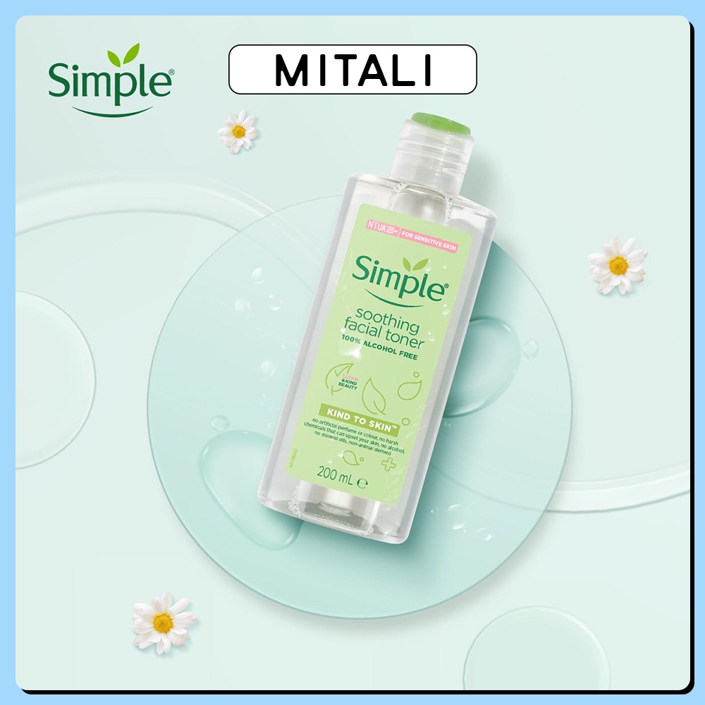 Nước Tẩy Trang Simple Micellar Cleansing Water 200ml , Sạch Sâu Dịu Nhẹ Cho Da Nhạy Cảm MiTaLi | BigBuy360 - bigbuy360.vn